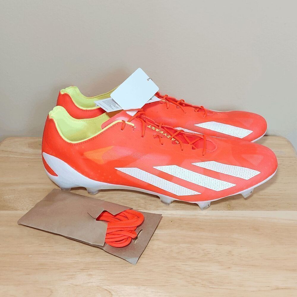 Adidas X Crazyfast+ FG Energy Citrus Pack Soccer Cleats Orange IE2416 Men's 13